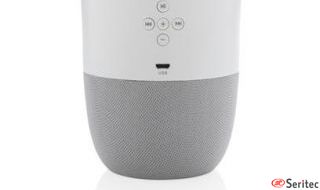 Altavoces personalizados para el hogar con cargador inalámbrico